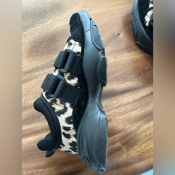 DIOR DWander Sneaker 35.5 Leopard Black - Picture 3 of 11